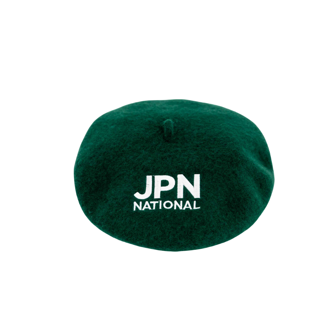 JPN National Beret - Forest Green